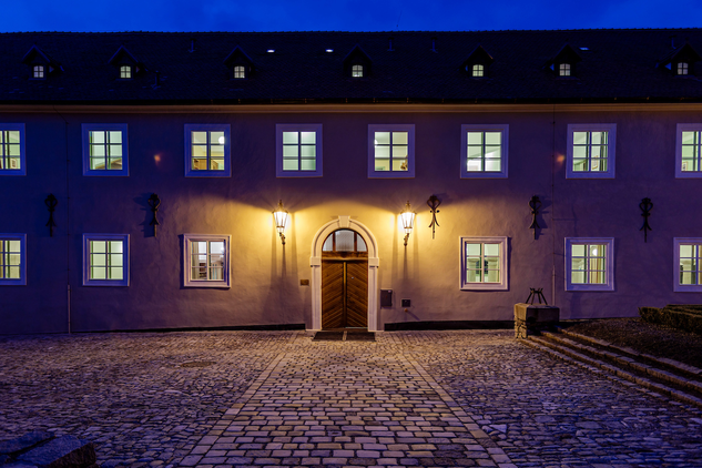 Zámek Český Krumlov_I. zámecké nádvoří_Studijní centrum Český Krumlov