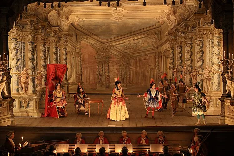 Repeat of Baroque opera - Antonio Gianettini: L´Ingresso alla Gioventú di  Claudio Nerone - Český Krumlov